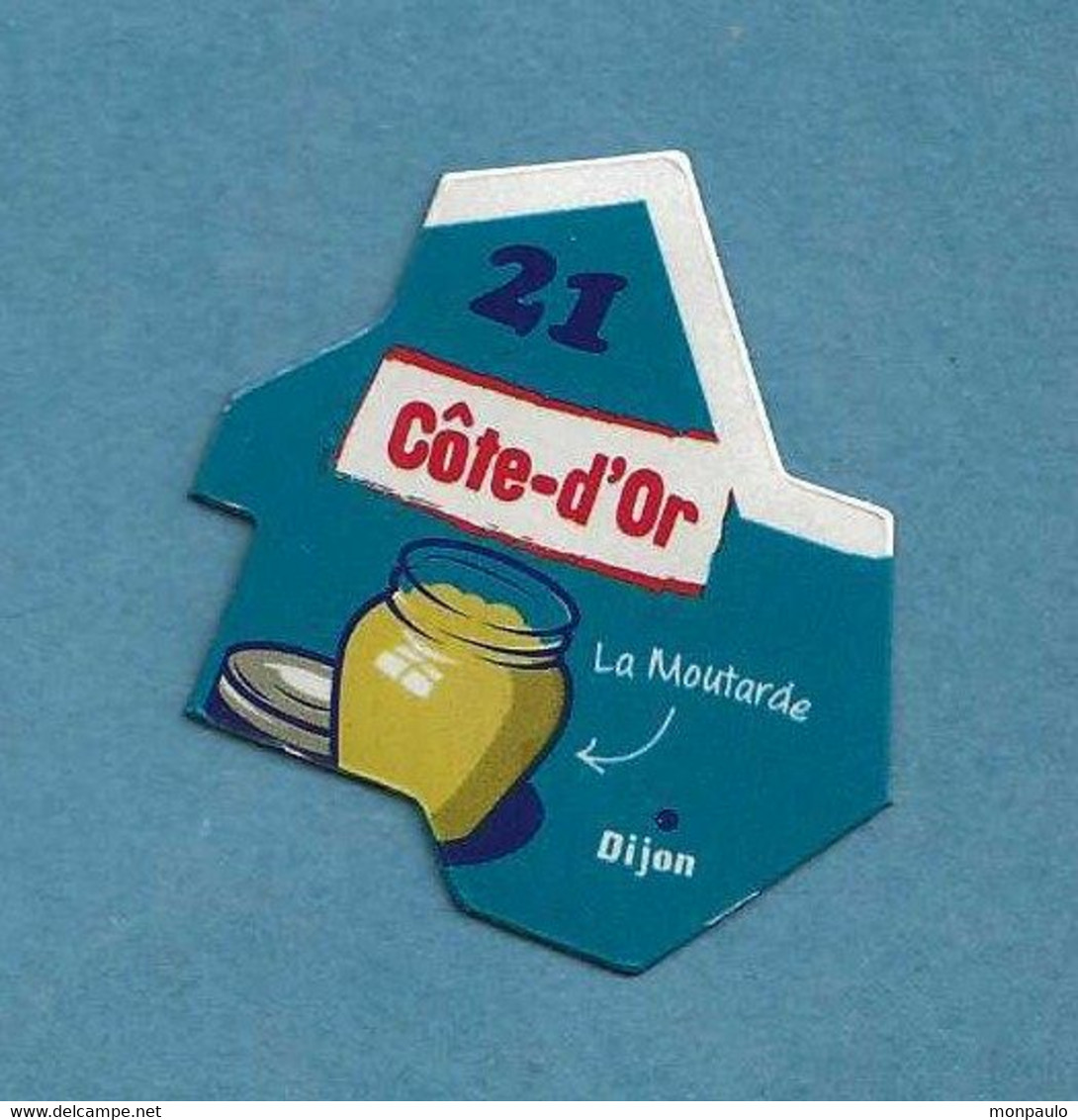 Magnets. Magnets "Le Gaulois" Départements Français. Côte-d'Or (21) (la Moutarde) - Other & Unclassified