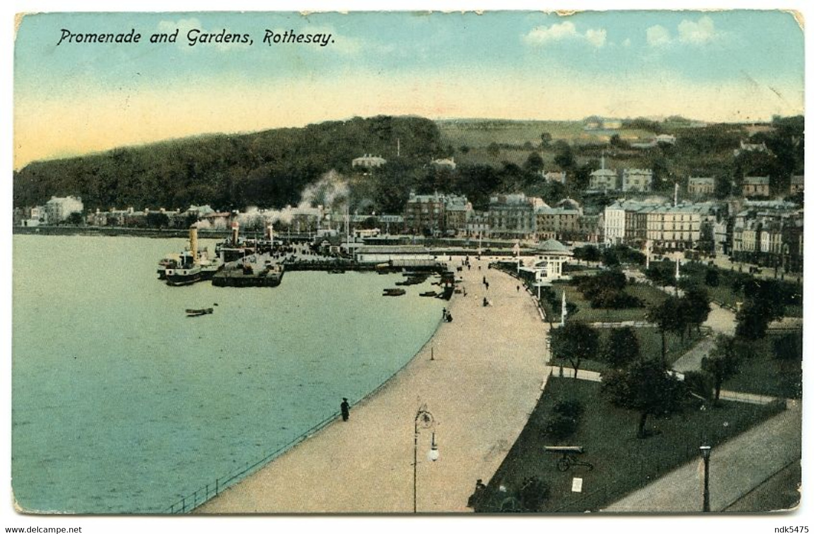 ISLE OF BUTE : ROTHESAY - PROMENADE AND GARDENS - Bute