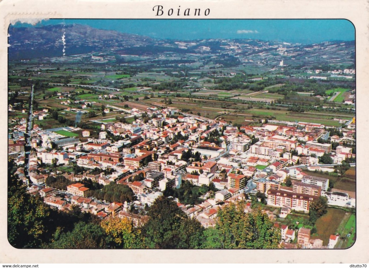 Boiano - Campobasso - Formato Grande Viaggiata Mancante Di Affrancatura – FE390 - Campobasso
