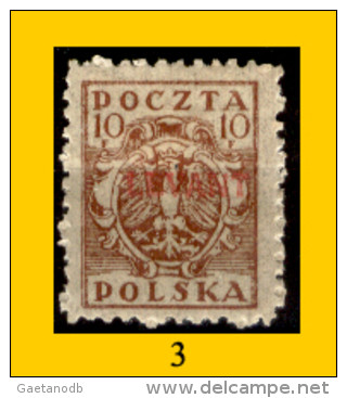 Levante-Polacco-01 - 1919 - Y&T: N. 1, 2, 3, 4, 5, 6, 7, (+) - Privi Di Difetti Occulti - A Scelta. - Levant (Turquía)