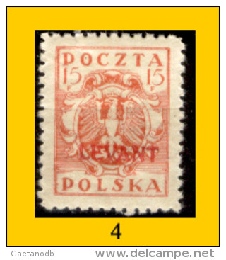 Levante-Polacco-01 - 1919 - Y&T: N. 1, 2, 3, 4, 5, 6, 7, (+) - Privi Di Difetti Occulti - A Scelta. - Levant (Turquie)