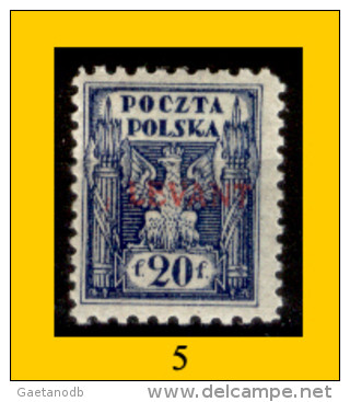 Levante-Polacco-01 - 1919 - Y&T: N. 1, 2, 3, 4, 5, 6, 7, (+) - Privi Di Difetti Occulti - A Scelta. - Levant (Turkije)