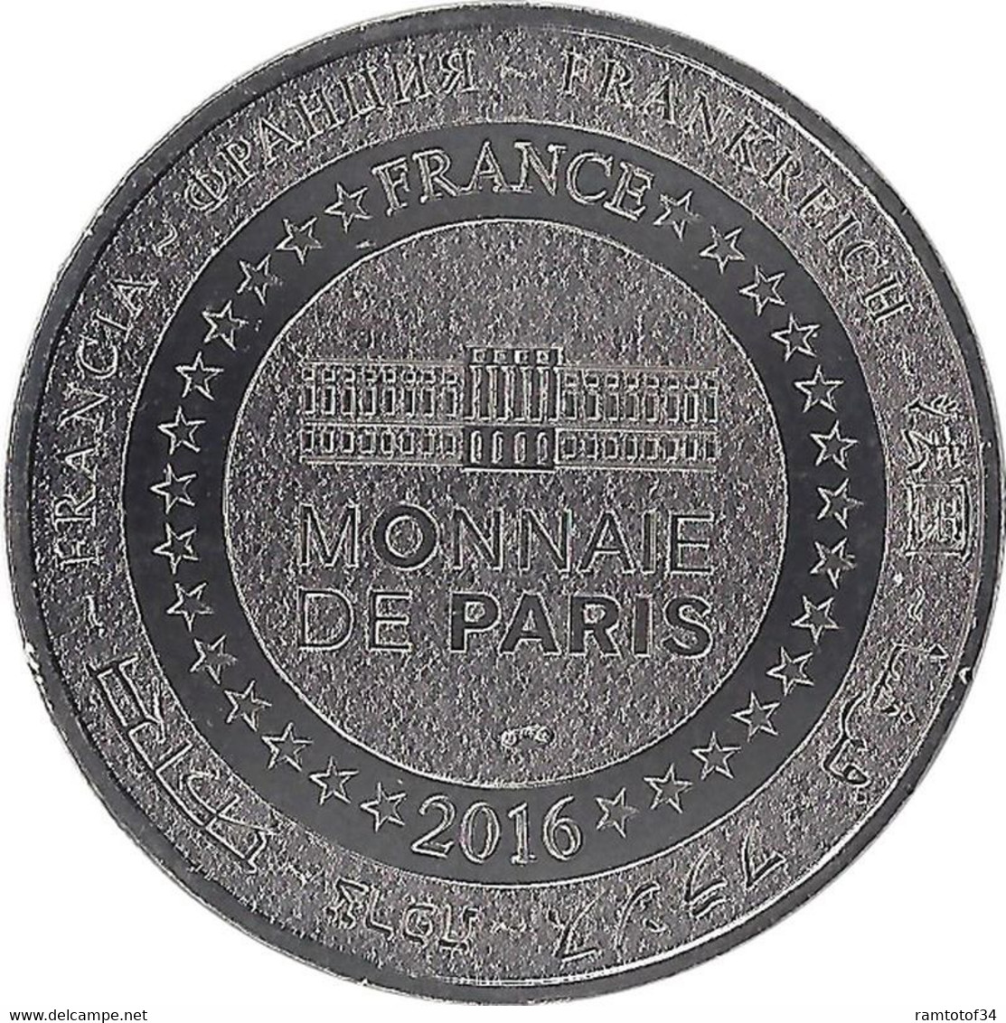 2016 MDP335 - LE MANS 6 - Jubilé De La Miséricorde (Argent) / MONNAIE DE PARIS - 2016