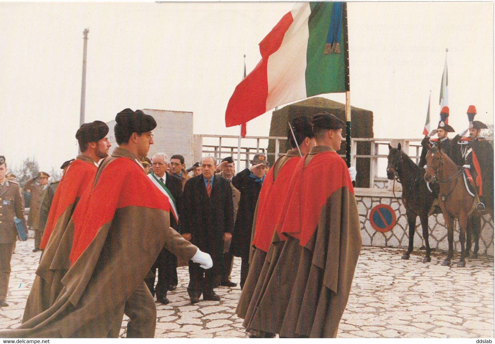 Mignano Monte Lungo (Caserta) - Cartolina 22X15 - Annullo Filatelico 50° Guerra Di Liberazione 1943/1945 - 1993/1995 - Caserta