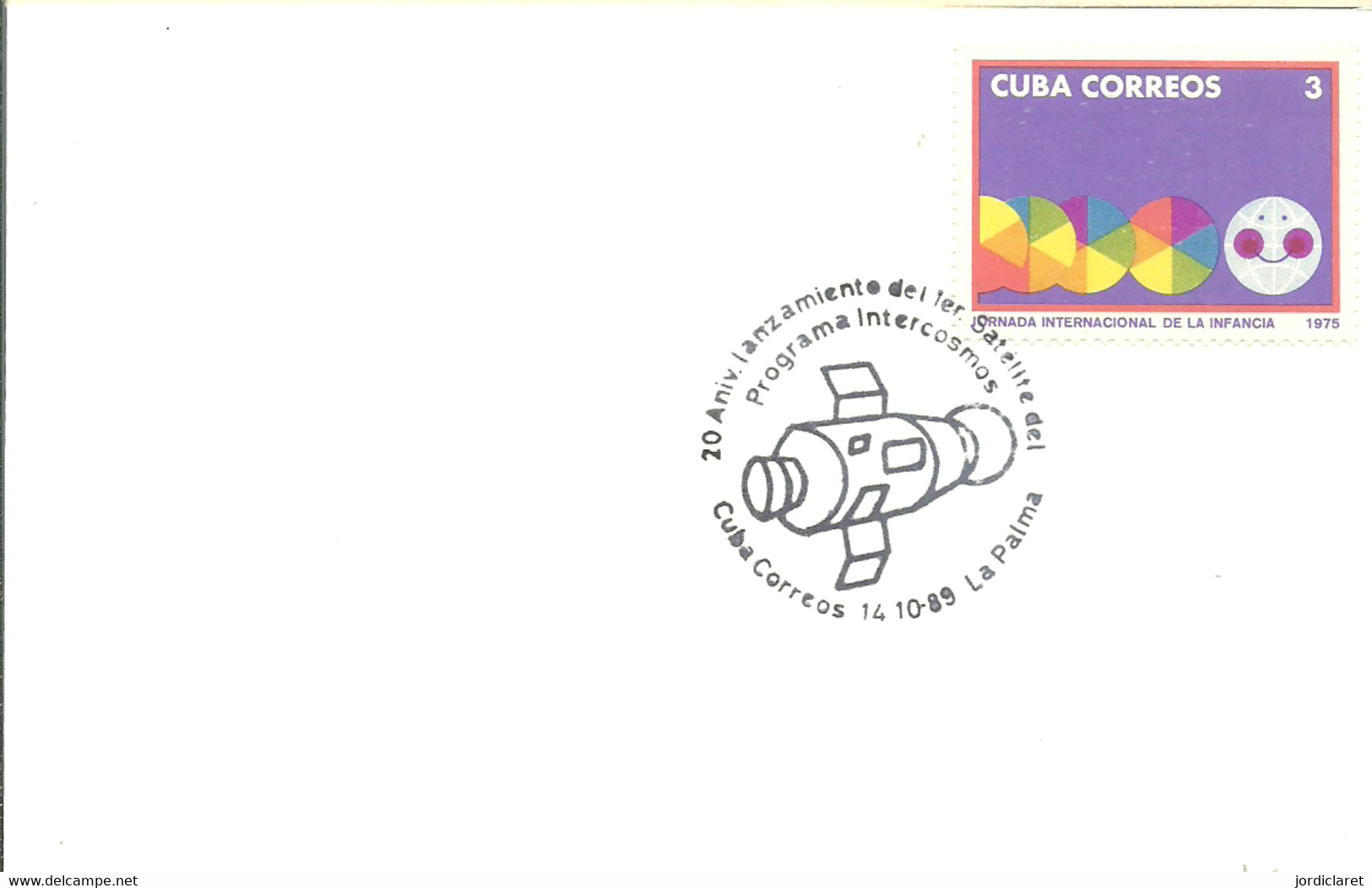 POSTMARKET CUBA  1989 - South America