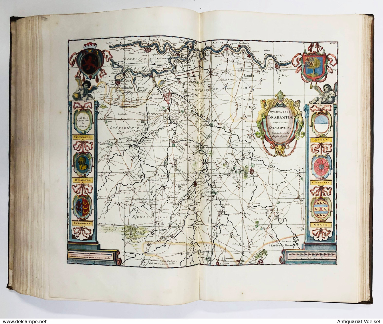 The English atlas volume IV. Containing the description of the Seventeen Provinces of the Low-Countries, or Ne