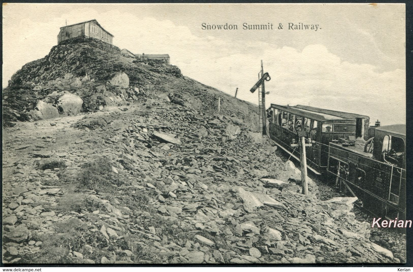 Snowdon Summit & Railway - Francis, Higt Street Carnarvon - See 2 Larges Scans - Zu Identifizieren