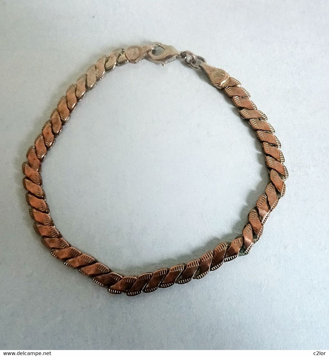 Petit Lot De 5 Bracelets Fantaisie En  Métal Doré Neufs - Armbänder