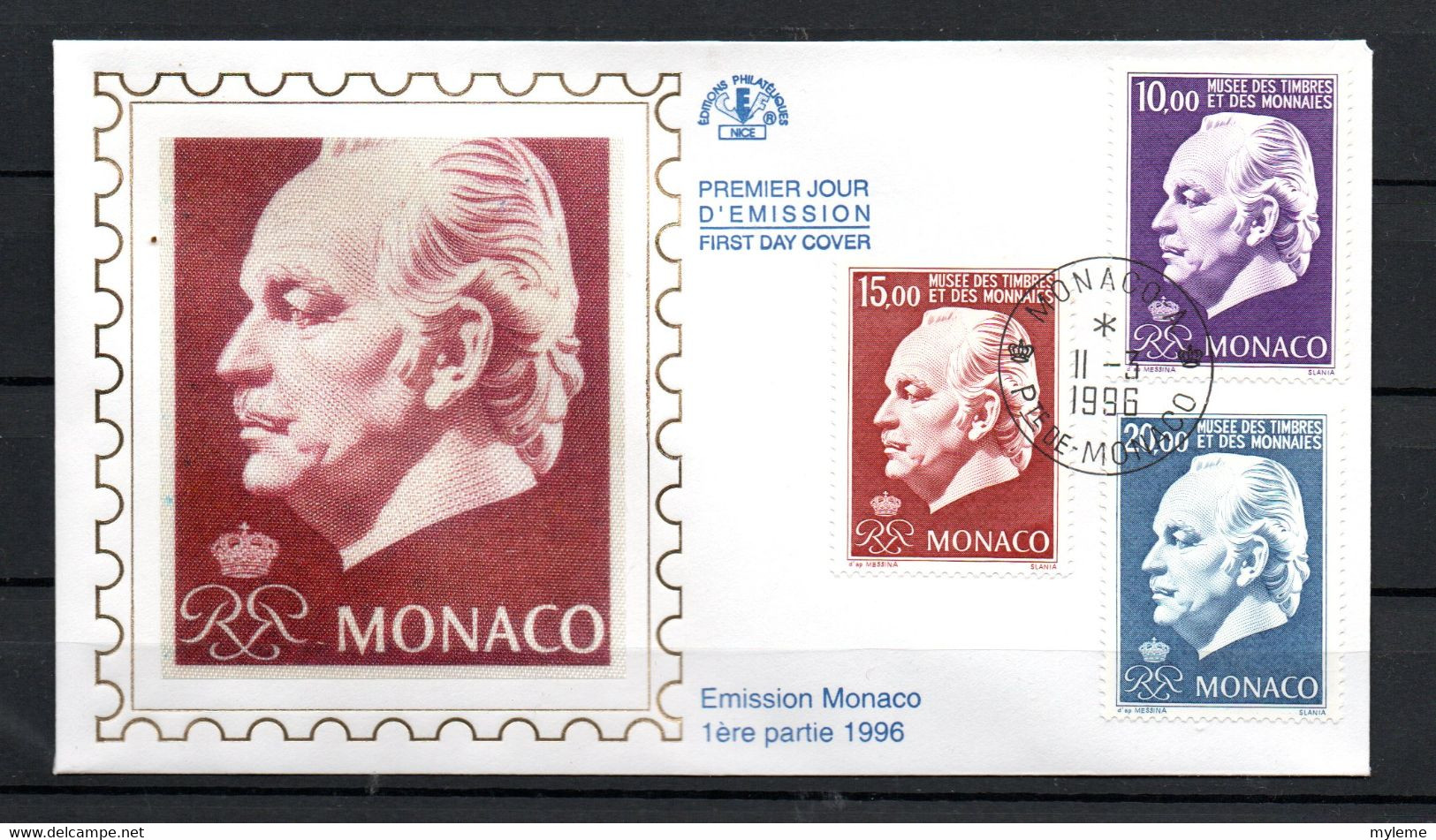 Z16-1 Monaco FDC Avec Timbre N° 2033 à 2035  A Saisir !!! - FDC