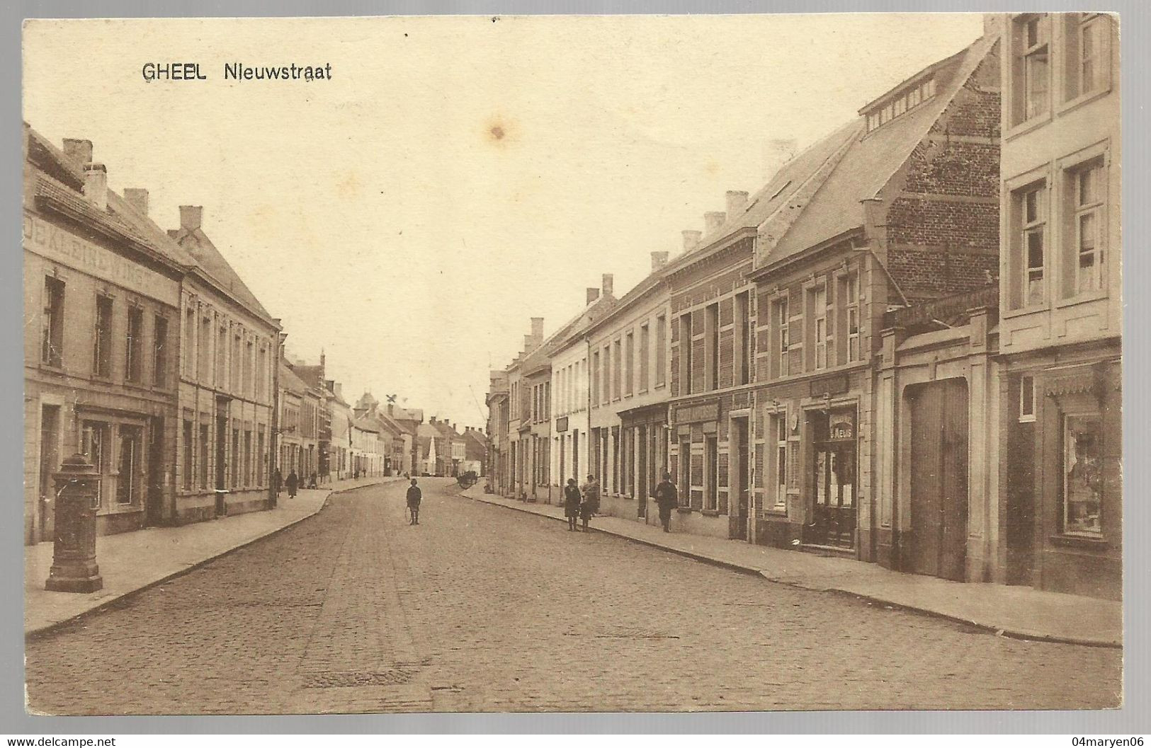 ***  GHEEL  ***  -  Nieuwstraat  -  Zie Scan - Geel