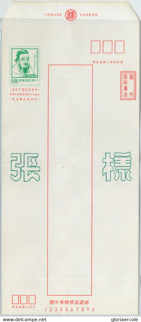 79128   - CHINA Taiwan - POSTAL HISTORY -  STATIONERY COVER  Overprinted SPECIMEN - Ganzsachen