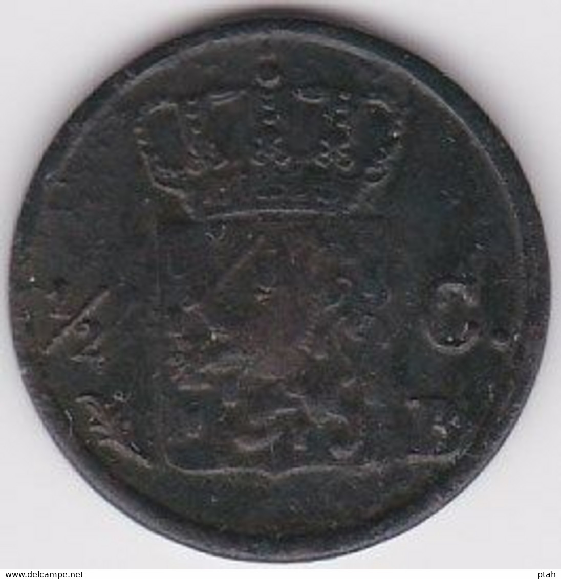 NEDERLAND, 1/2 Cent 1823 B - 1815-1840 : Willem I
