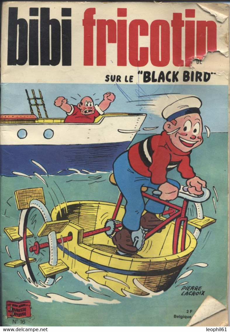 Bibi Fricotin Sur Le Black Bird - Bibi Fricotin