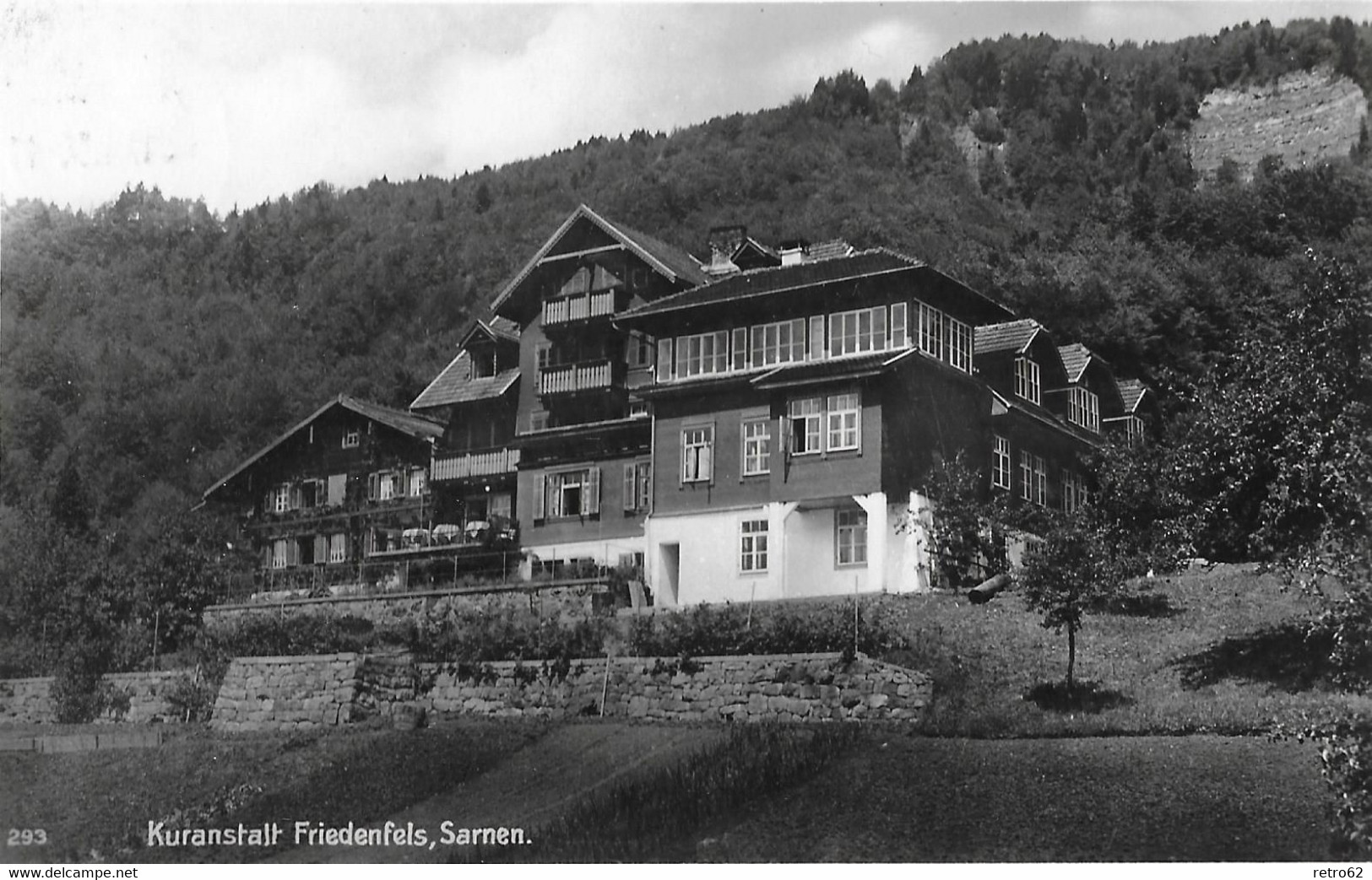 SARNEN → Top Karte Kuranstalt Friedenfels Anno 1934 - Sarnen