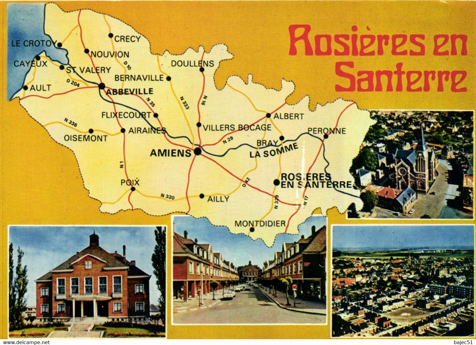 Rosières En Santerre "multi Vues" - Rosieres En Santerre