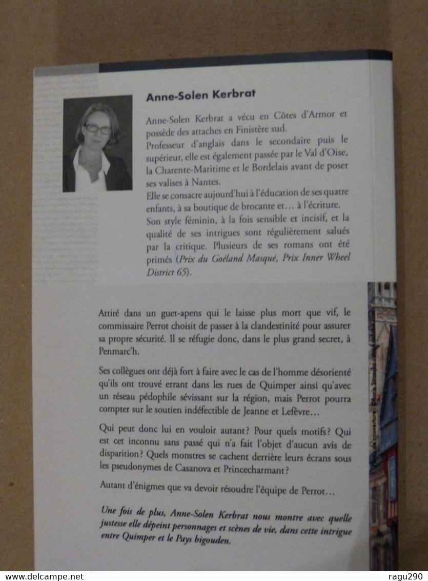 L  EGARE DE SAINT MATHIEU  Par ANNE SOLEN KERBRAT  éditions PALEMON  Policier Breton - Trévise, Ed. De
