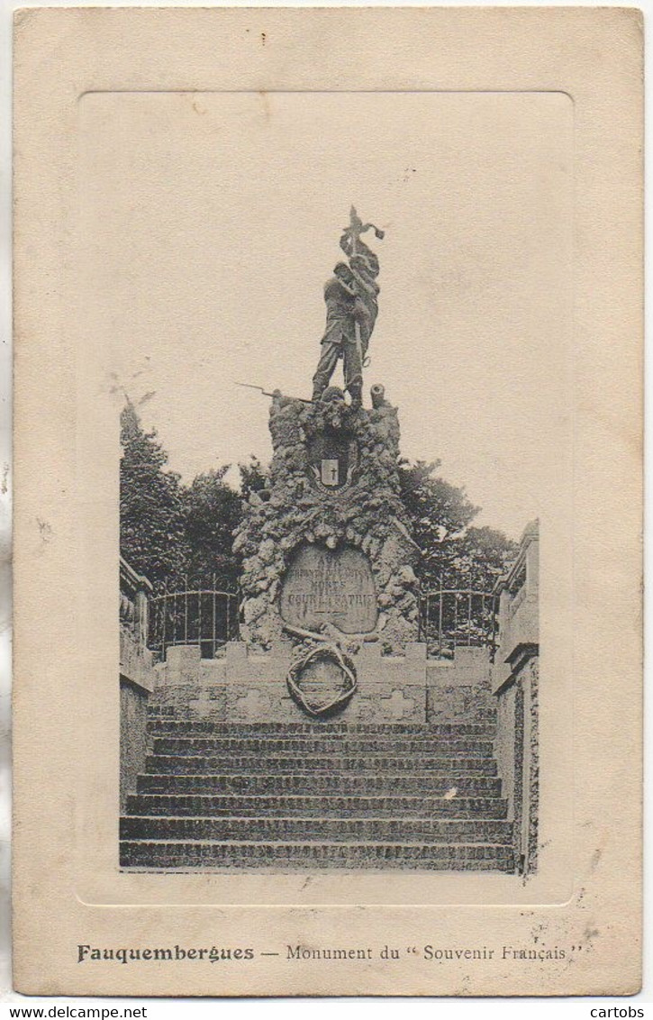 62 FAUQUEMBERGUES   Monument Du "Souvenir Français" - Fauquembergues