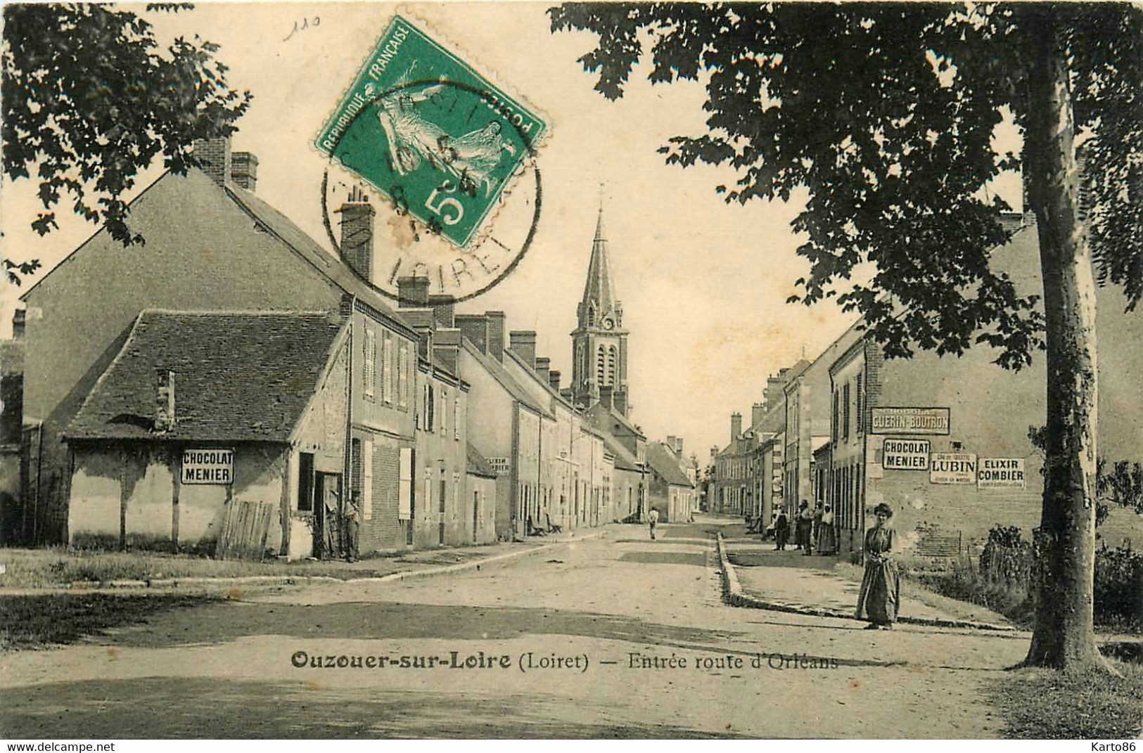 Ouzouer Sur Loire * Entrée De La Route D'orléans - Ouzouer Sur Loire