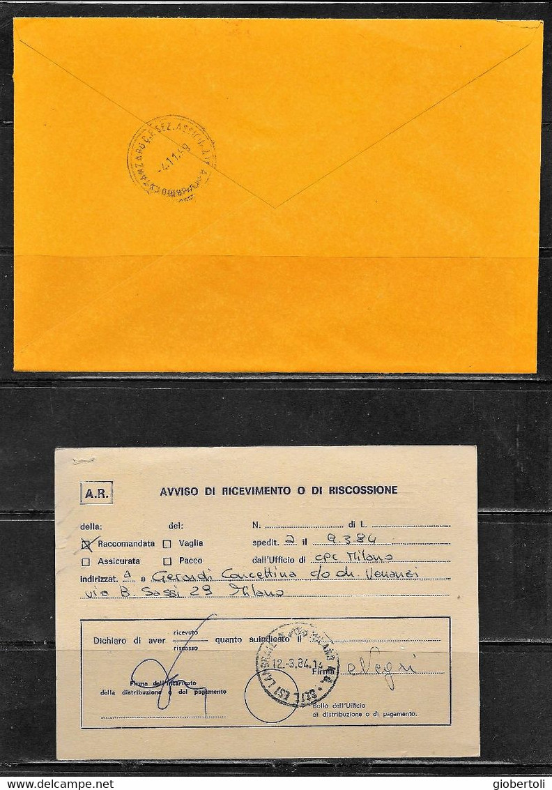 Italia/Italy/Italie: Lotto Di 6 Documenti Postali, Lot Of 6 Postal Documents. Loto Di 6 Documents Postaux - Lotti E Collezioni