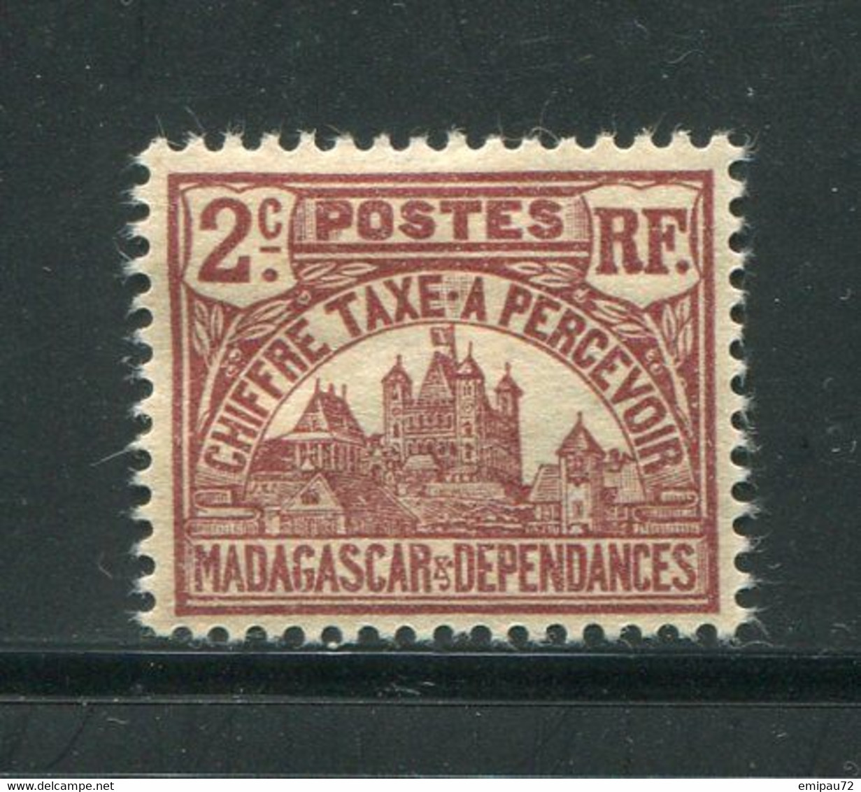 MADAGASCAR- Taxe Y&T N°8- Neuf Avec Charnière * - Timbres-taxe