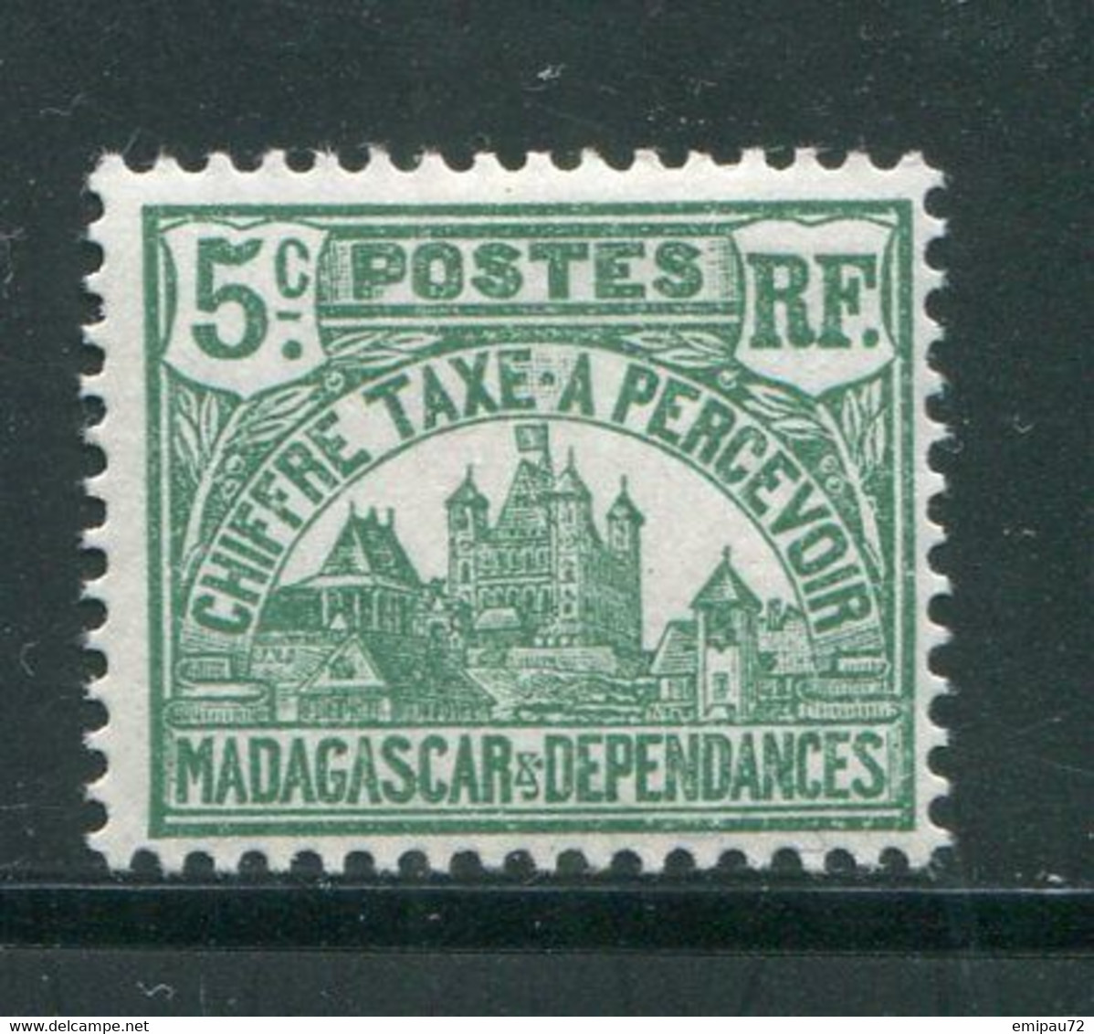 MADAGASCAR- Taxe Y&T N°10- Neuf Avec Charnière * - Timbres-taxe