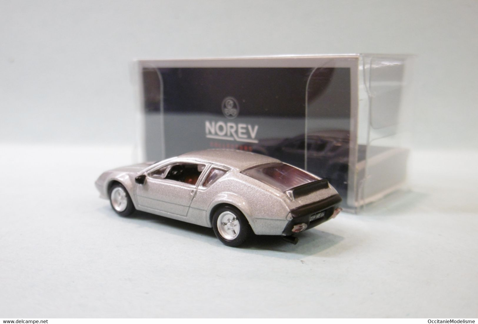 Norev - RENAULT ALPINE A310 1977 Gris Métallisé Réf. 517819 Neuf NBO HO 1/87 - Strassenfahrzeuge