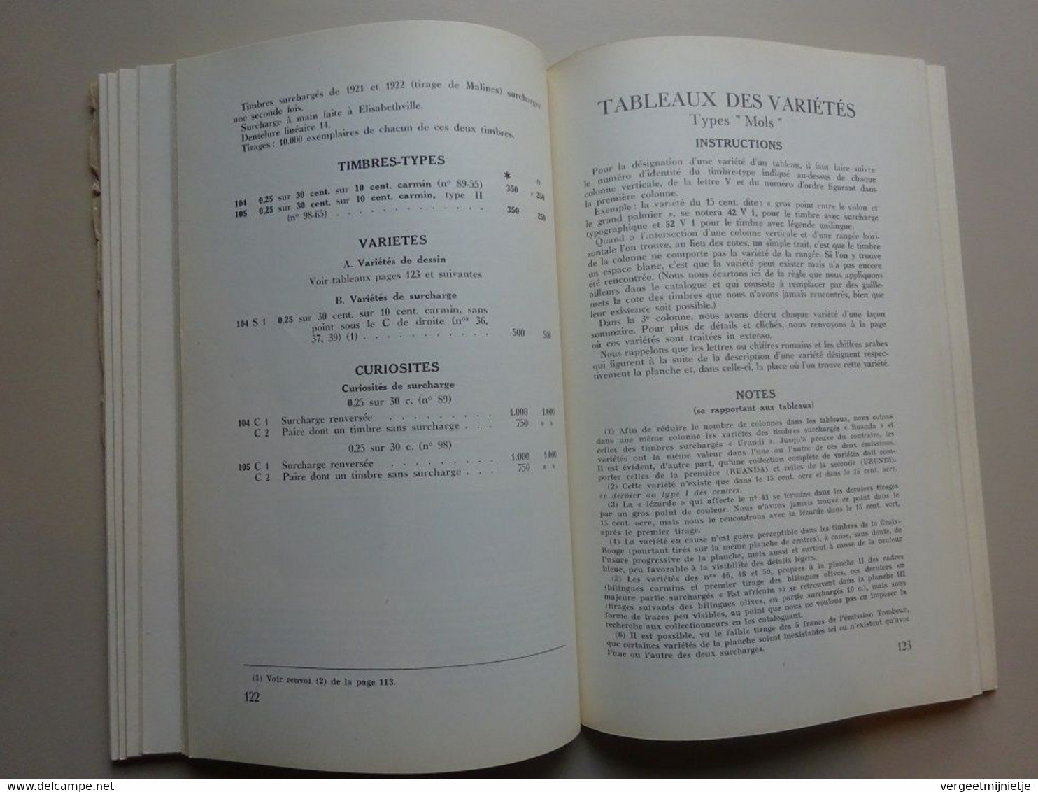 BELGIE  Catalogus Willy Balasse  Tome III  1949   Congo Belge - Autres & Non Classés