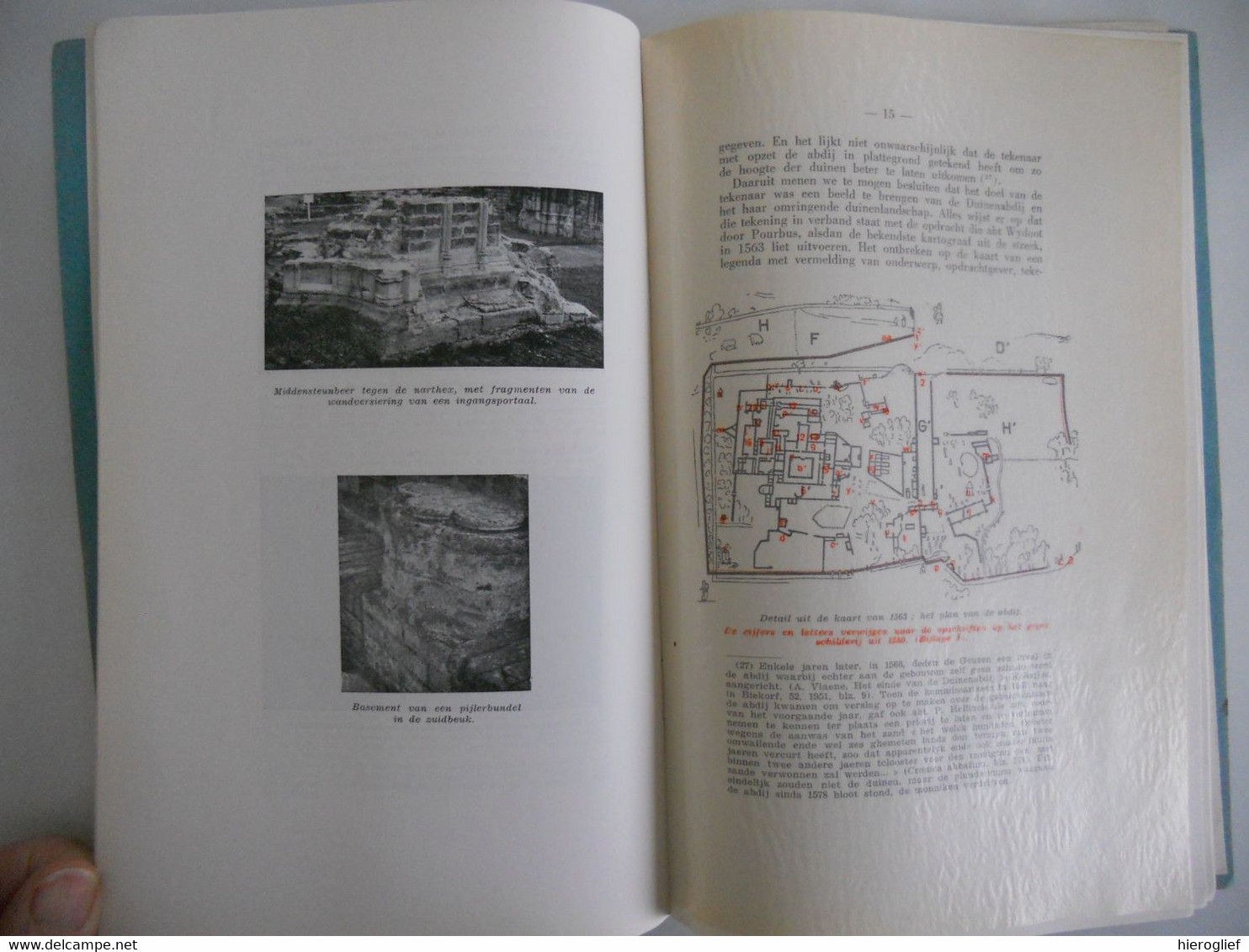 DE DUINENABDIJ TE KOKIJDE Iconografie En Archeologie Door Luc Devliegher 1960 Abdij Van De Duinen Westhoek Kust - Histoire