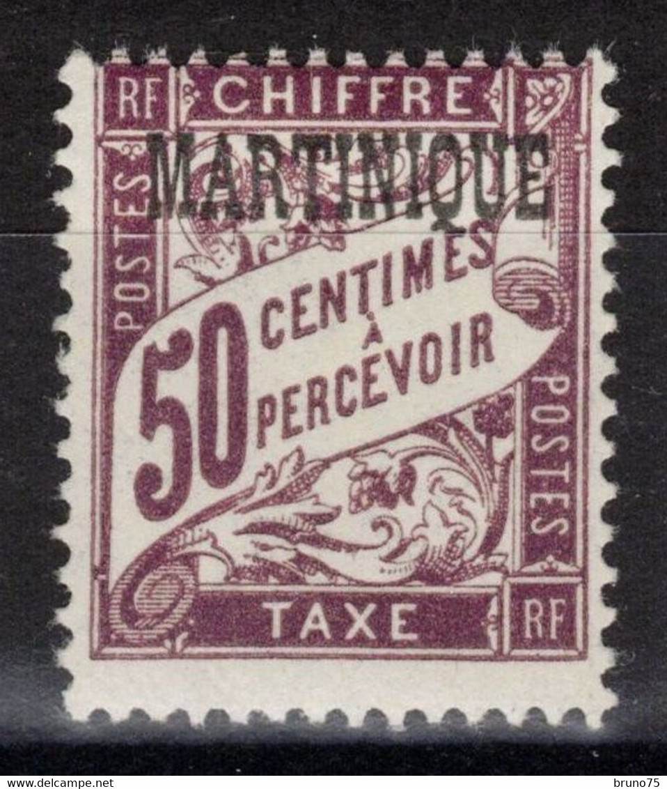 Martinique - YT Taxe 7 * MH - 1927 - Portomarken