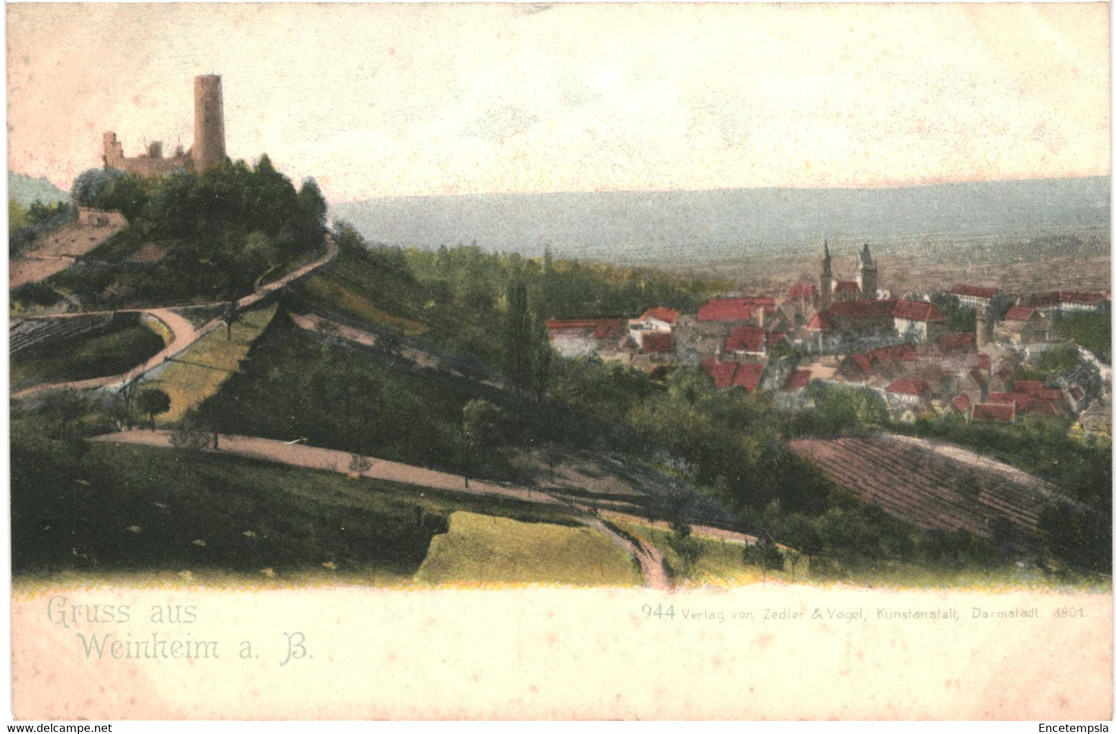 CPA - Carte Postale Germany- Weinheim- Gruss Aus  Weinheim   Début 1900  VM44525+ - Weinheim