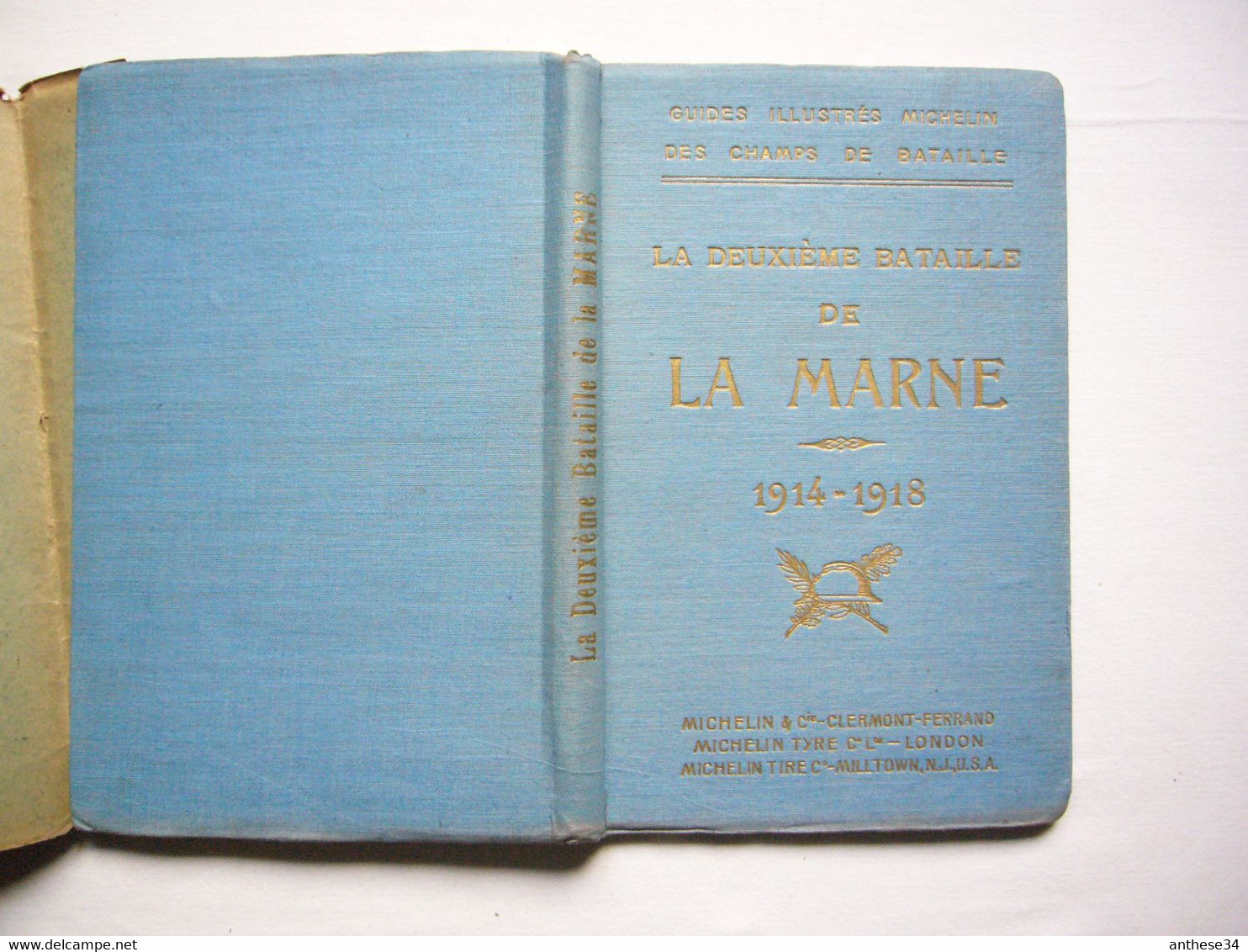 Guide Michelin Illustré Champs De Bataille 14/18 La 2ème Bataille De La Marne 150 Pages - Unclassified
