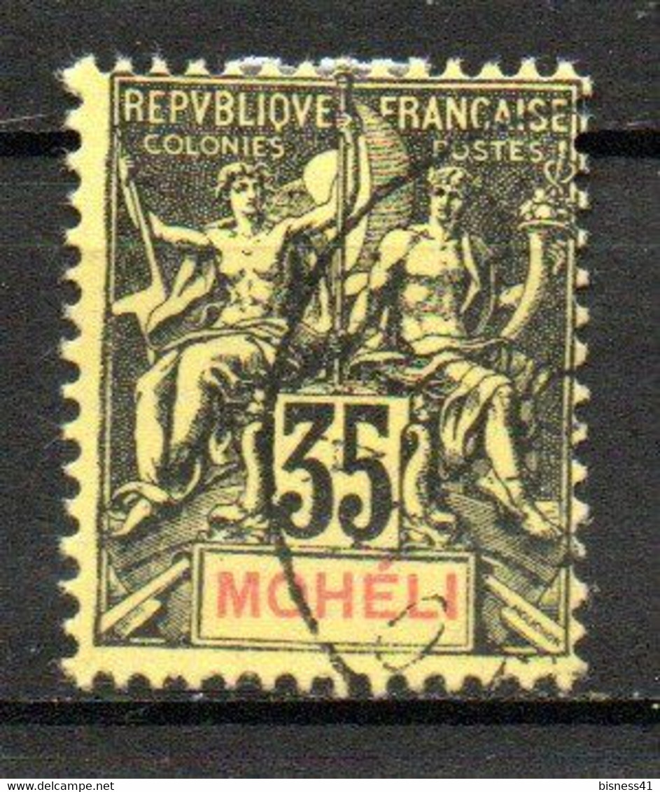 Col24 Colonies Mohéli N° 9 Oblitéré  Cote 5,50 € - Used Stamps