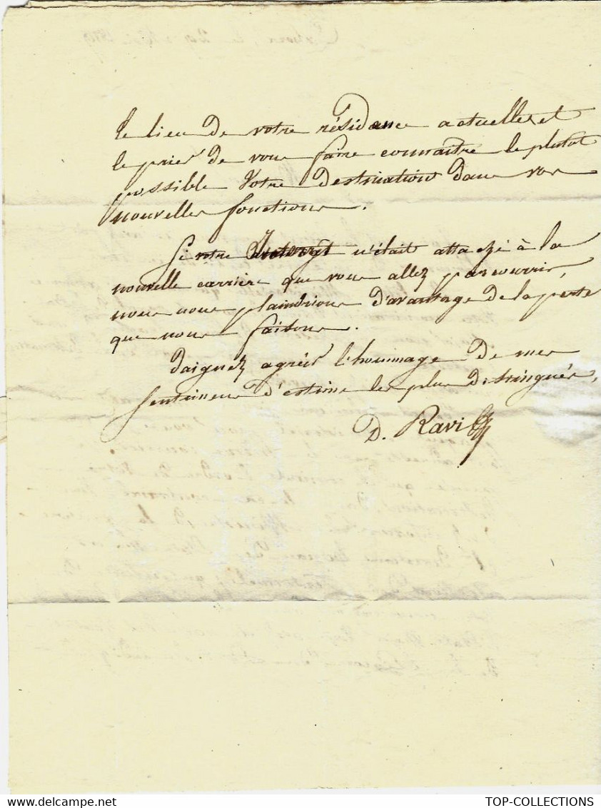 1819  Cahors => ST LAURENT De La Varnède NOMINATION ARMEE  M DE LA GUERRE Th. De Saint Laurent  Etat Major V.HIST. - Documents Historiques