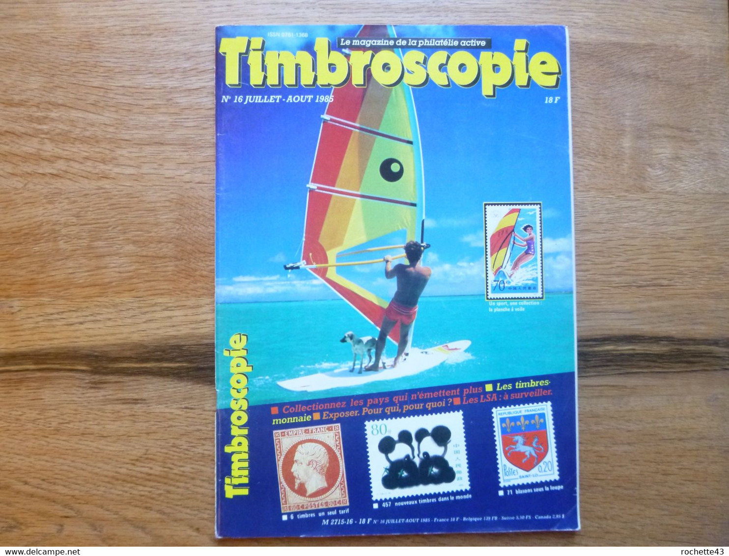 Magazine TIMBROSCOPIE - N°16 - 1985 - Voir Sommaire - Französisch