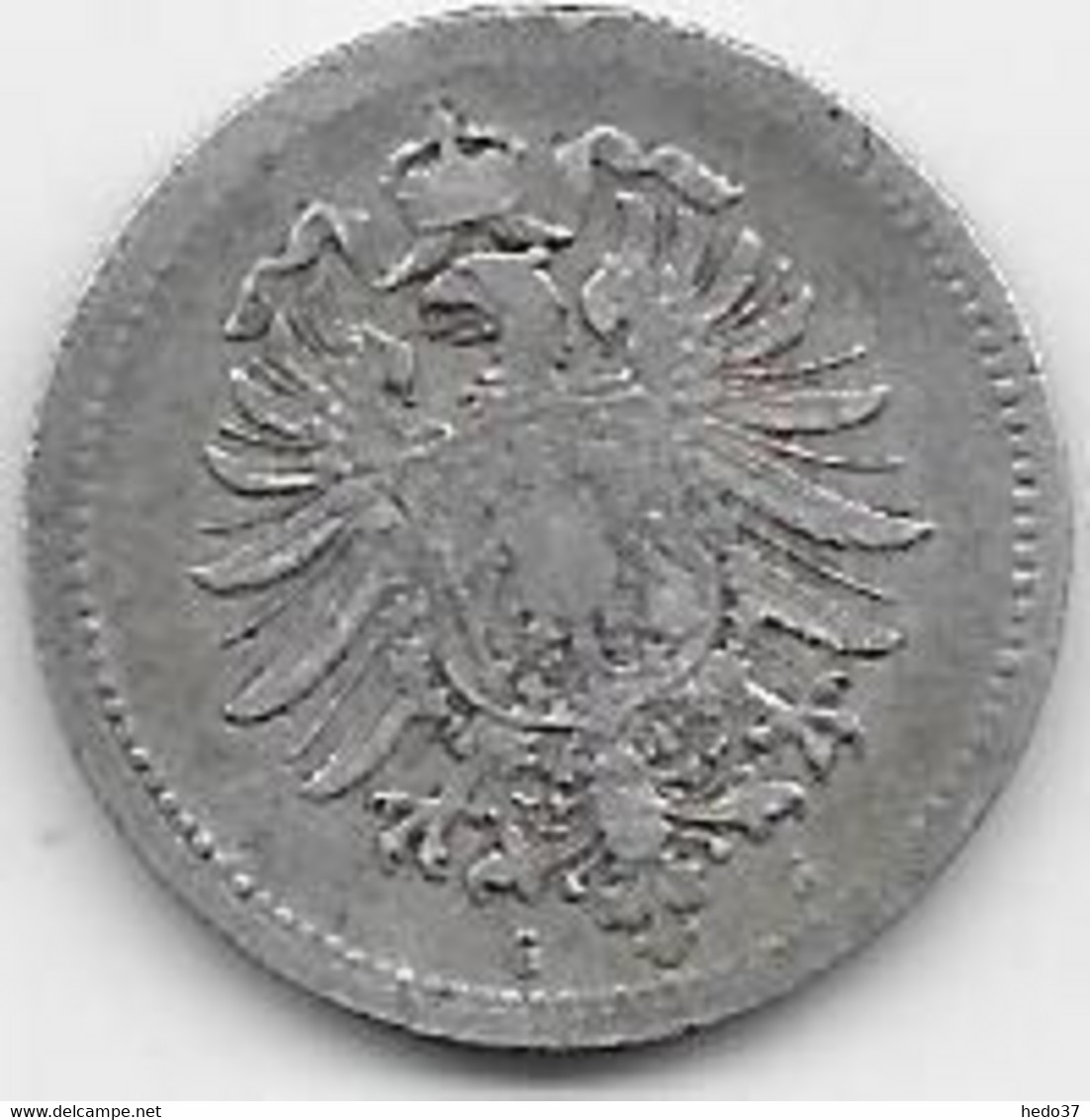 Allemagne - 20 Pfennig 1875 G - Argent - 20 Pfennig