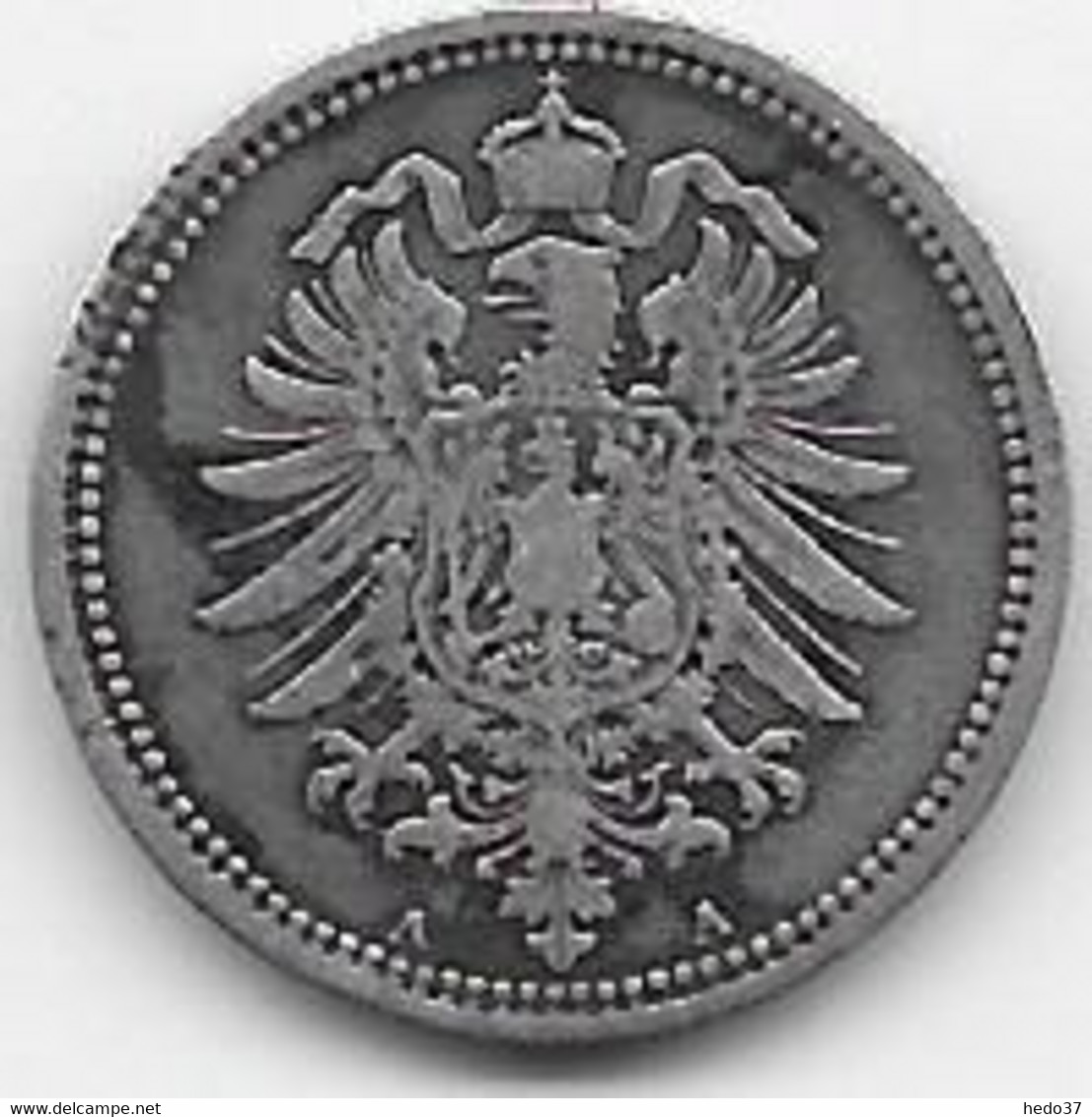 Allemagne - 20 Pfennig 1874 A - Argent - 20 Pfennig