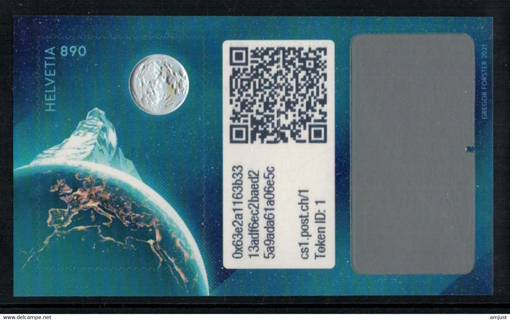 Suisse // Schweiz // 2020-2029 // 2021 // Swiss Crypto Stamp Neuf (Token ID:1) - Nuovi