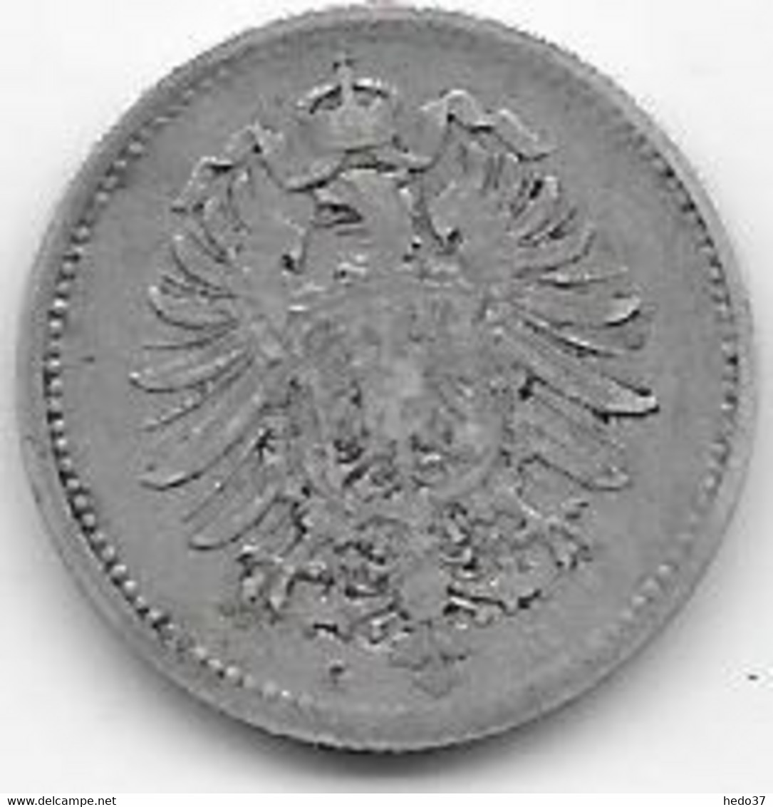 Allemagne - 20 Pfennig 1874 G - Argent - 20 Pfennig