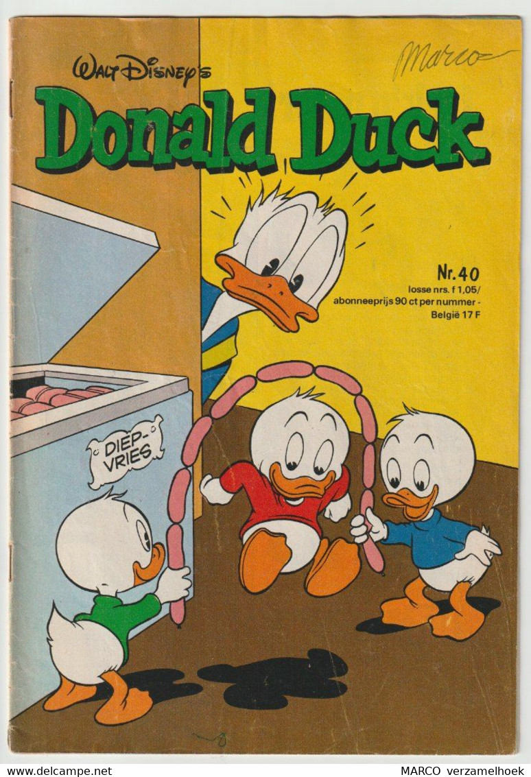 40. Strip Walt Disney's Donald Duck (NL) 1977 - Donald Duck