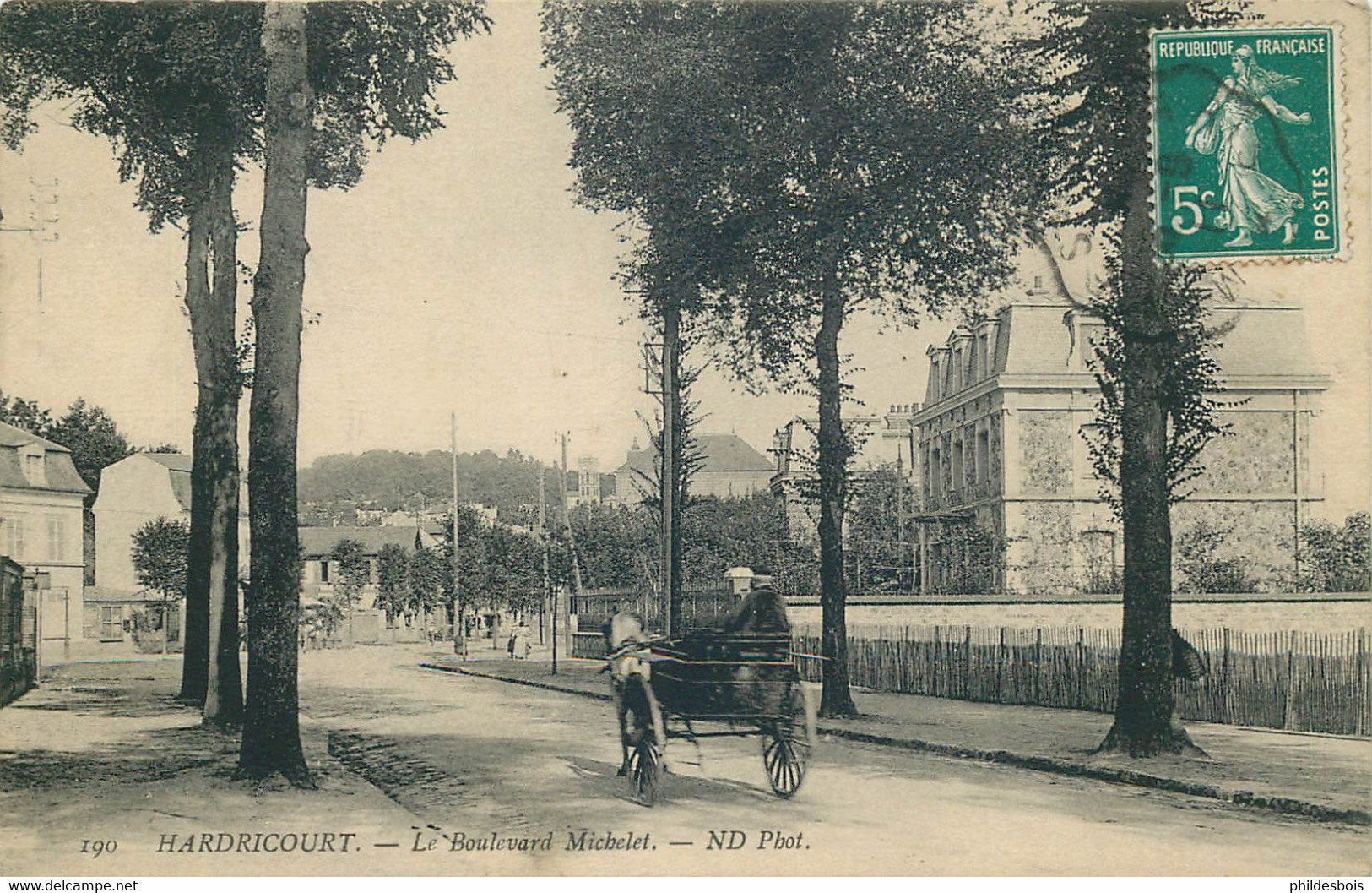 YVELINES  HARDRICOURT  Boulevard Michelet - Hardricourt