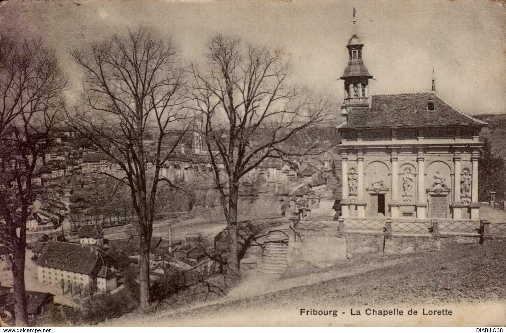 FRIBOURG        ( SUISSE )   LA CHAPELLE DE LORETTE - Chapelle