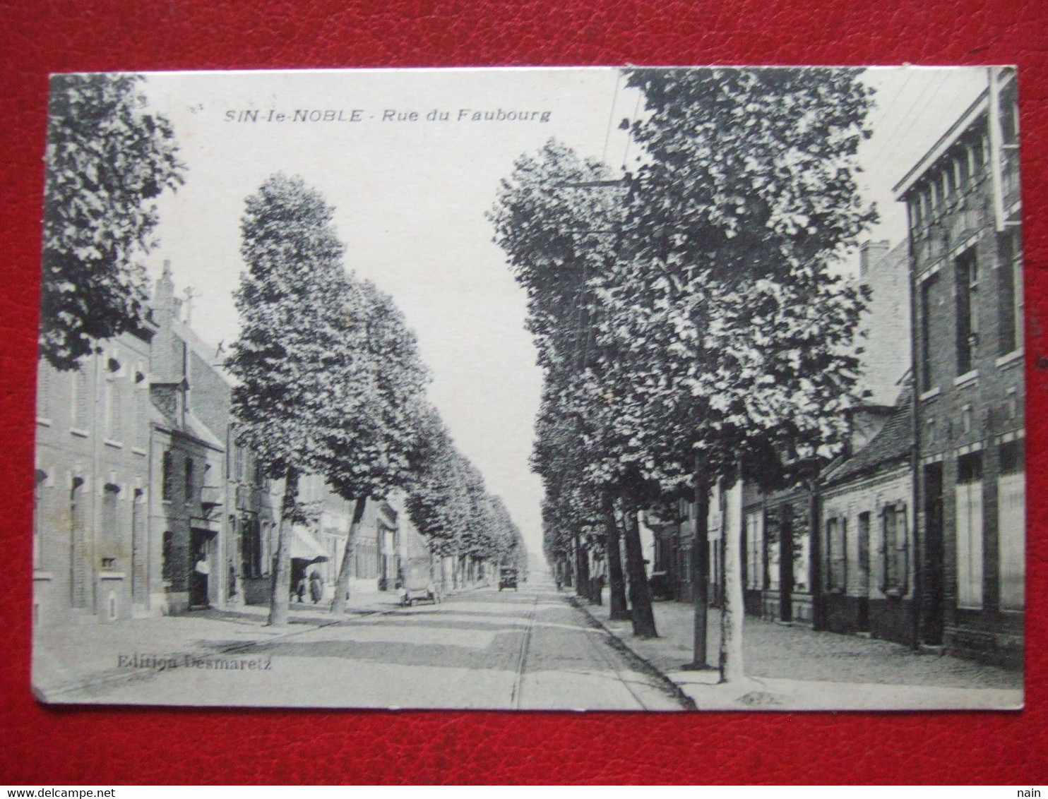 59 - SIN LE NOBLE - " FAUBOURG - ROUTE NATIONALE " - VOIR LES SCANS.... " RARE " ..... - Sin Le Noble