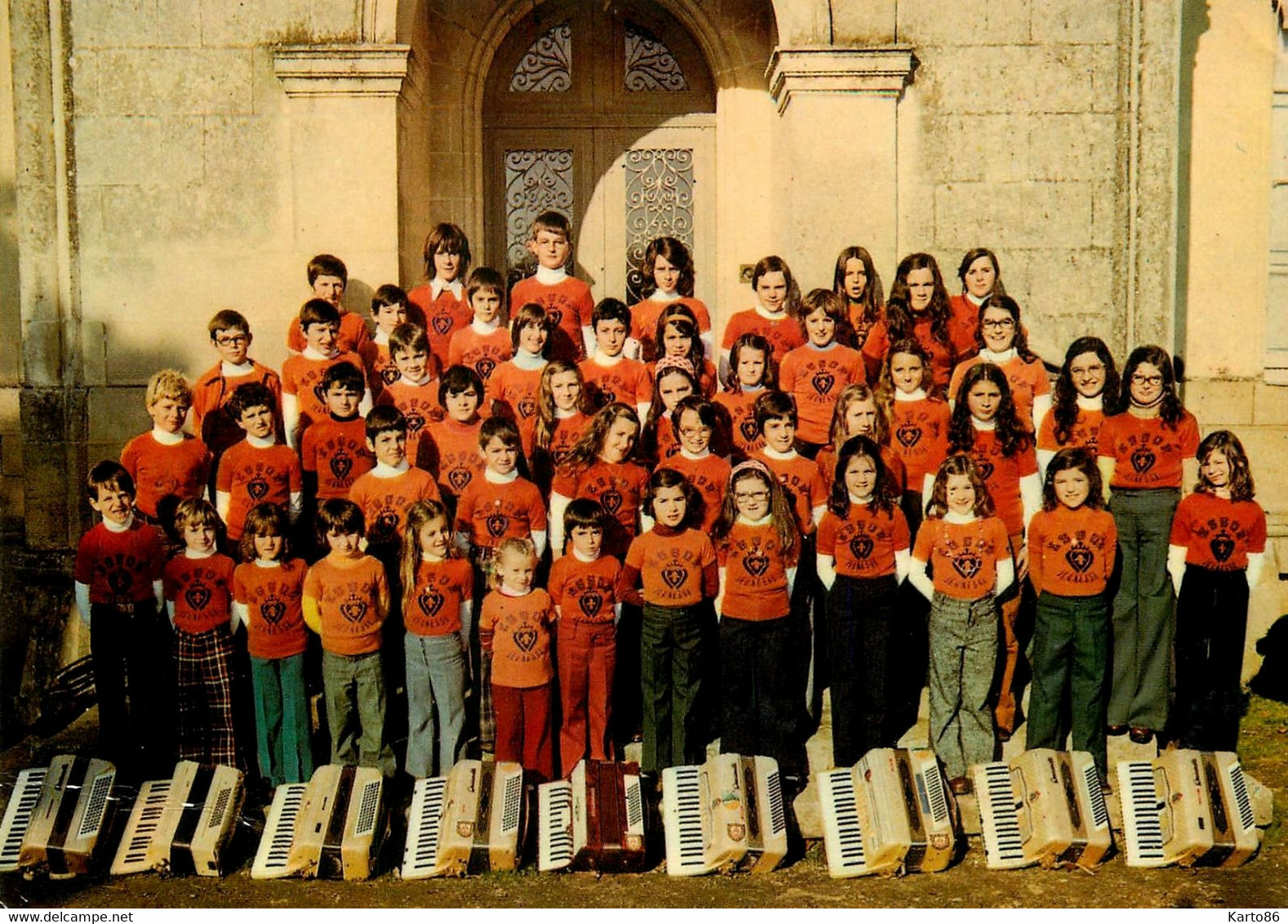 Legé * ESSOR JEUNESSE Groupe Music Hall De Jeunes * Accordéon Accordéoniste - Legé