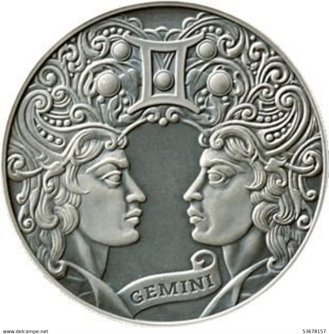 Belarus - Rouble, 2014, GEMINI - Zodiac Horoscope, Unc - Wit-Rusland