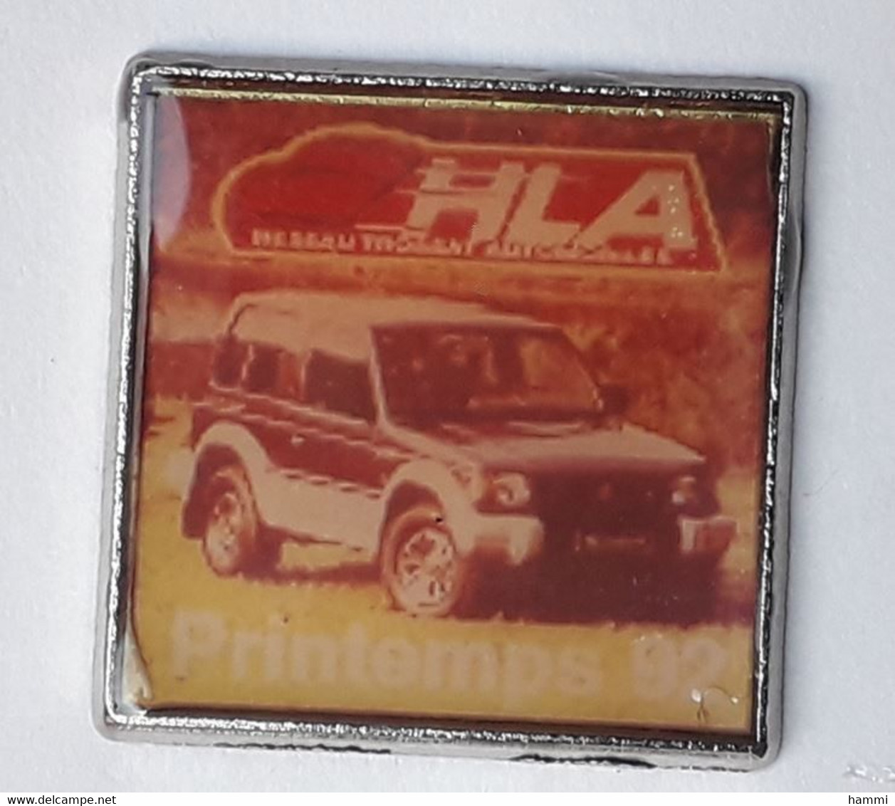 VT04 Pin's HLA AIGLE AUTOMOBILE 4X4 Réseau TOYOTA ? Printemps 92 Achat Immédiat - Toyota