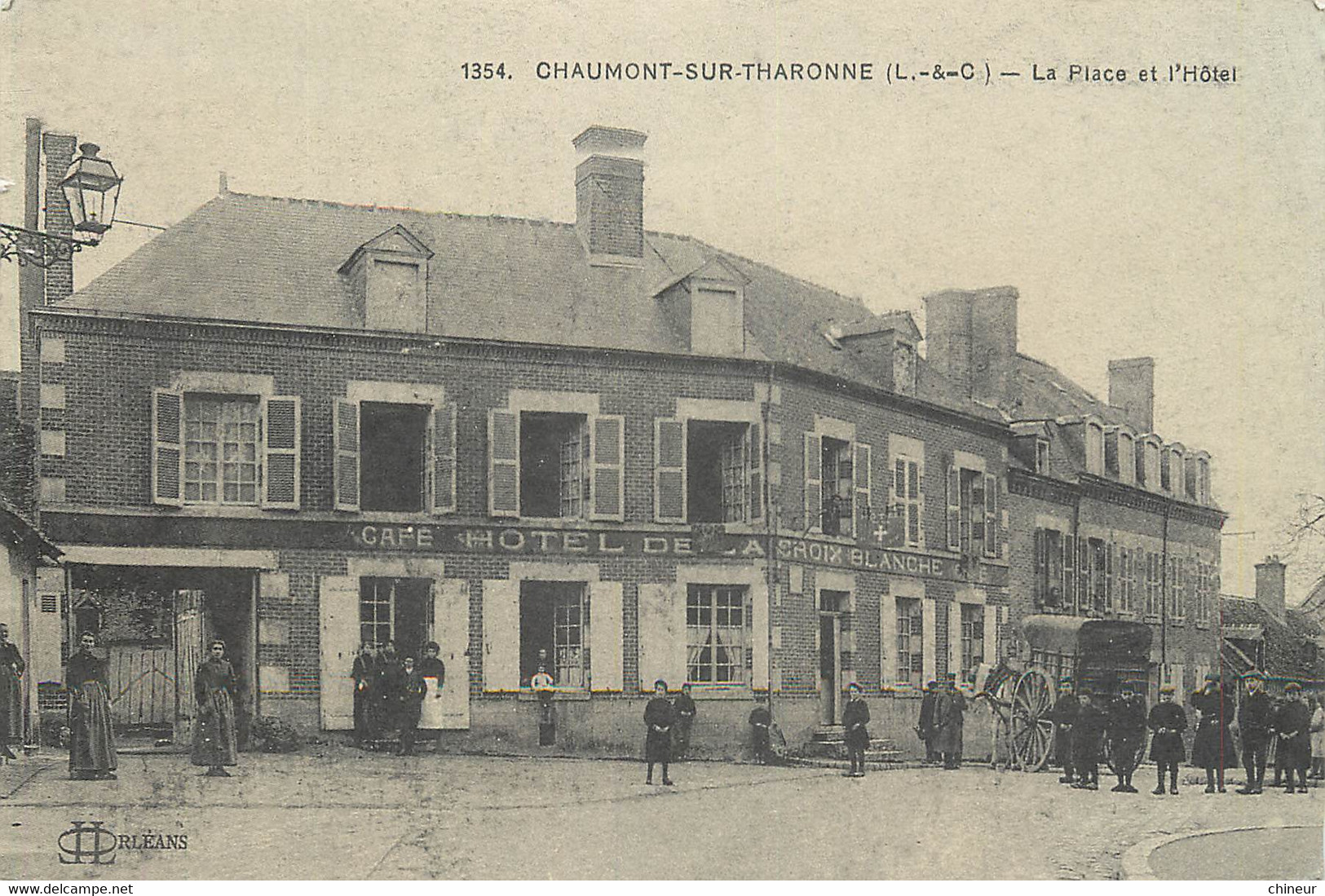 CHAUMONT SUR THARONNE HOTEL RESTAURANT LA CROIX BLANCHE - Autres & Non Classés