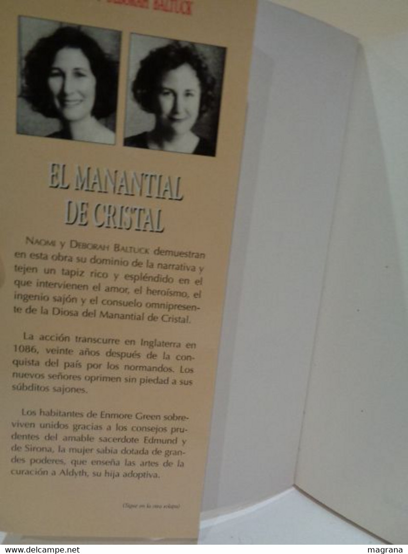 El Manantial De Cristal. Una Mujer En El Siglo XI. Naomi Y Deborah Baltuck. Maeva 1999. 523 Pp. - Other & Unclassified