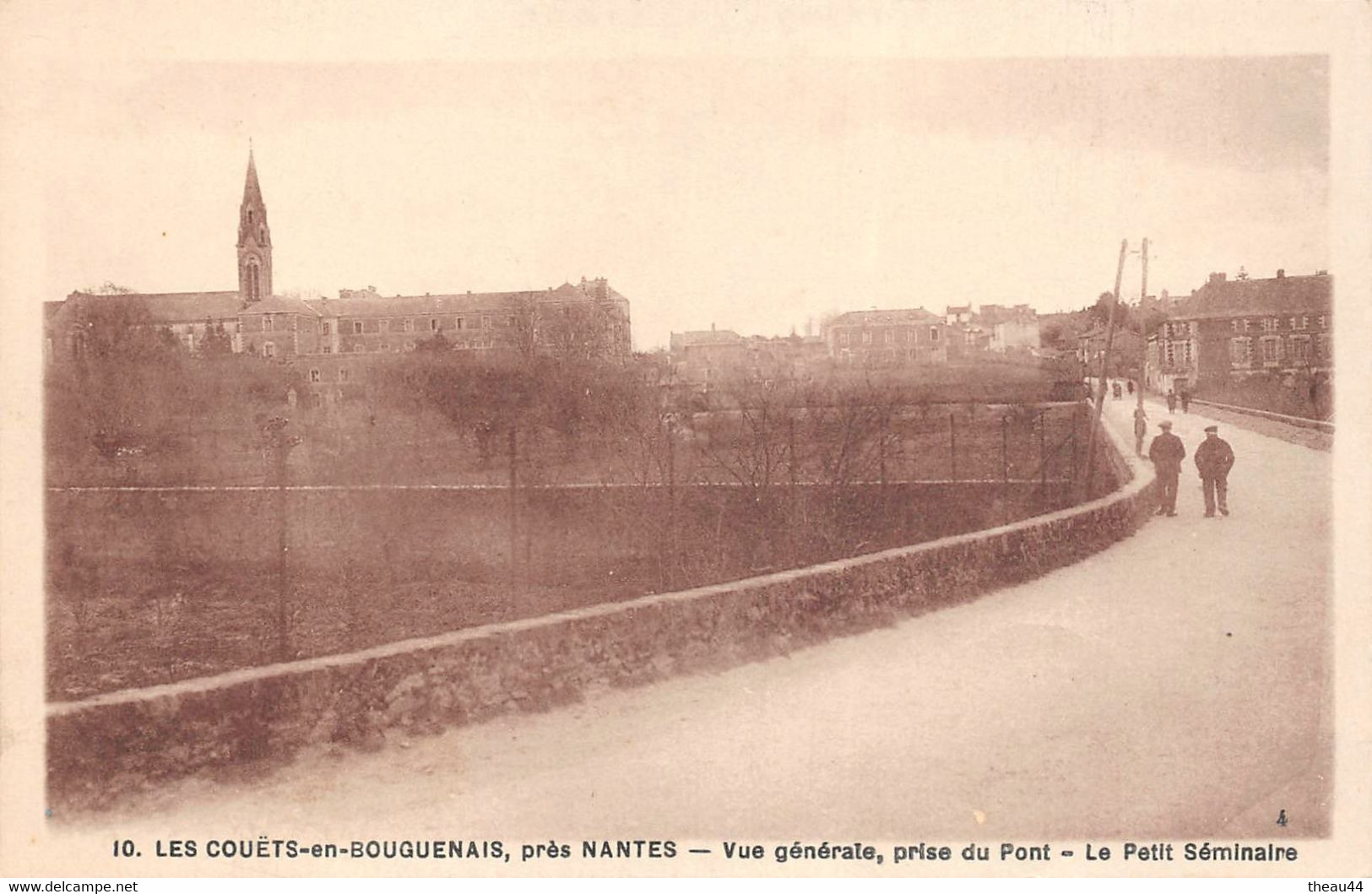 ¤¤  -    LES COUËTS-en-BOUGUENAIS   -  Vue Générale, Prise Du Pont  -  Le Petit Séminaire   -   ¤¤ - Bouguenais