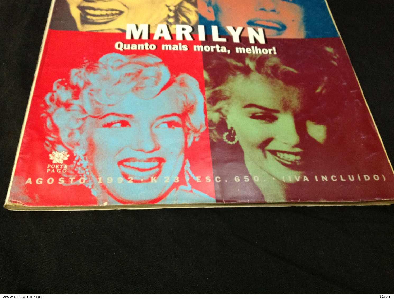 C3 - Revista * Magazine * Marilyn Monroe - Portugal - 1992 - Bioscoop En Televisie