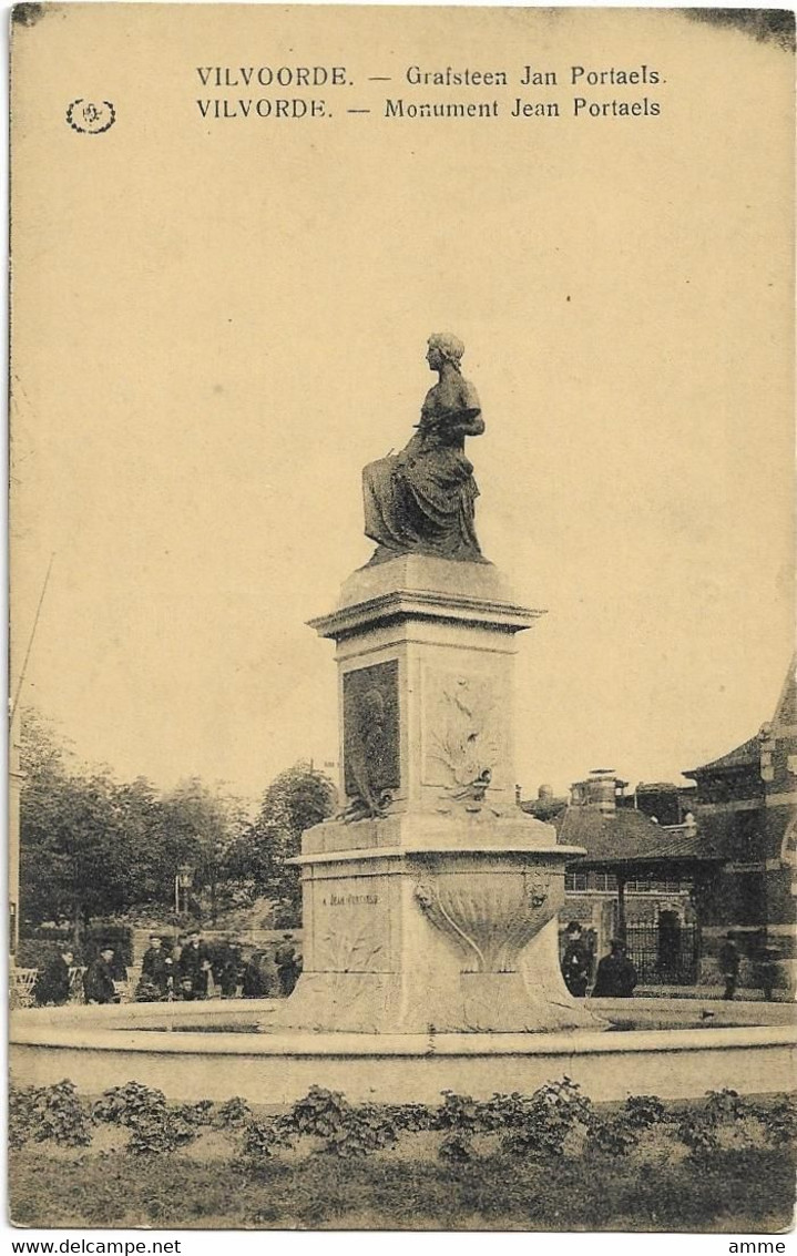 Vilvoorde - Vilvorde  *  Grafsteen Jan Portaels - Monument Jean Portaels - Vilvoorde